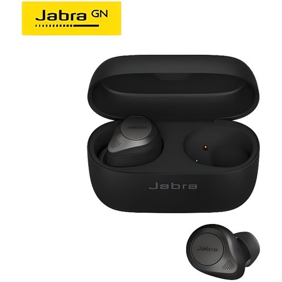 Oreillette Bluetooth sans fil Jabra Elite 85t True    Noir de titane