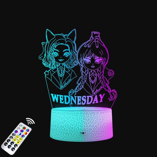 Grupo Erik - Lampe Décorative Mercredi Addams | Décoration | WhichOne