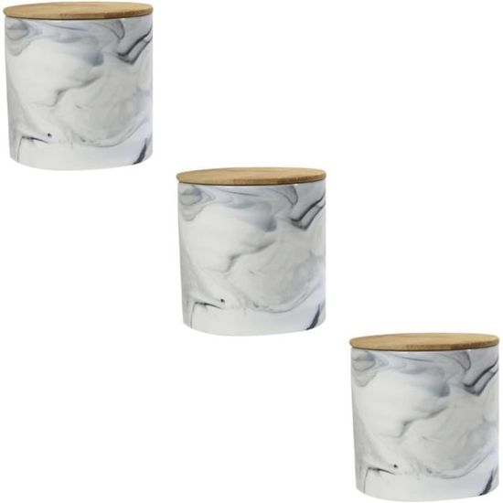 Giostyle Ensemble de 3 récipients hermétiques rectangulaires d'une capacité de