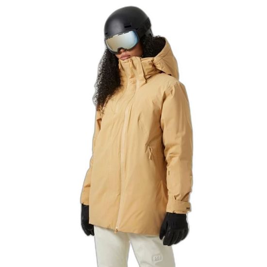 Veste De Ski Femme Helly Hansen Blanche – Taille M, Duvet, Capuche – Occasion