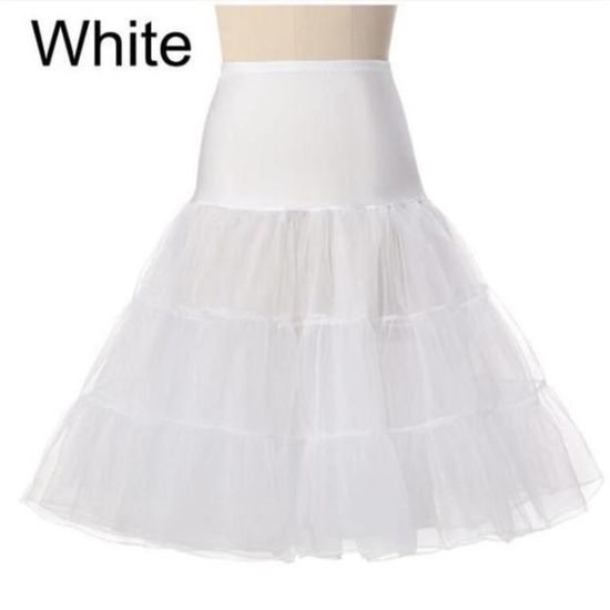 Tutu Jupe En Tulle Pour Femme Années 50 Rockabilly Jupon Vintage