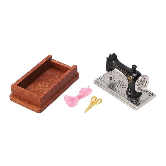 Odoria Coffre Miniature 1/12 Accessoire Maison de Poupée Odoria Coffre Miniature 1/12 Accessoire Maison de Poupée