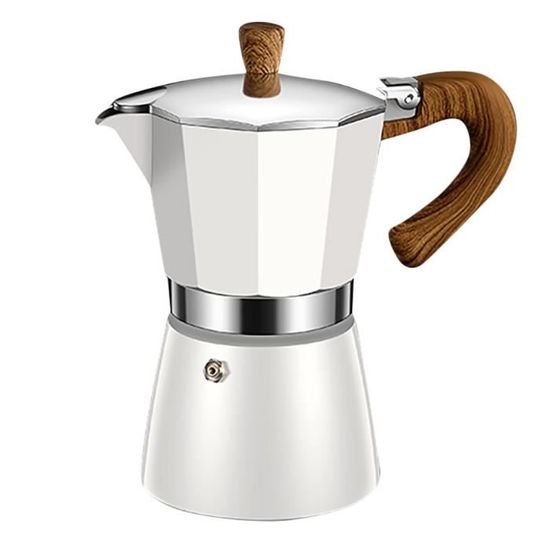 Machine à café,Cafetière à percolateur en aluminium pour expresso moka,machine à 1 tasse-3