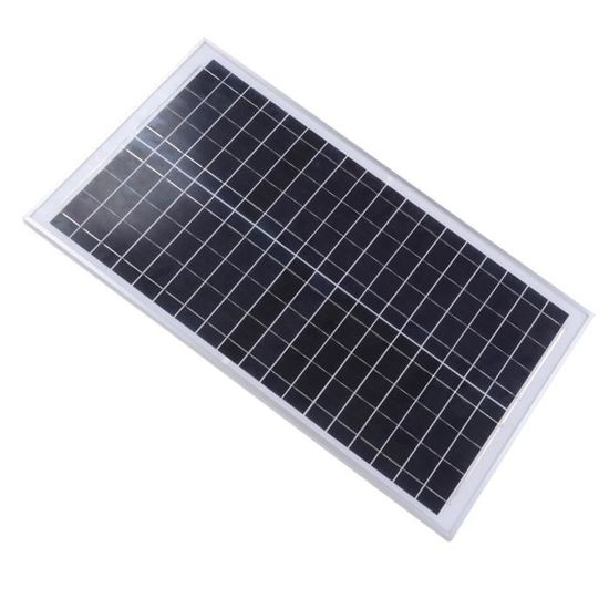 Panneau solaire 12V en polysilicium 10W, plaque de charge solaire