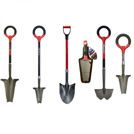 Lot De 3 Désherbeurs Multifonction Acier Carbone 40 Cm – Pour Pelouse, Jardin, Bonsaï | Outil Manuel Ergonomique, Durable - 7