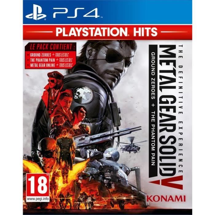 Mgs The Definitive Experience Edition Playstation Hits Ps4 - vue 2