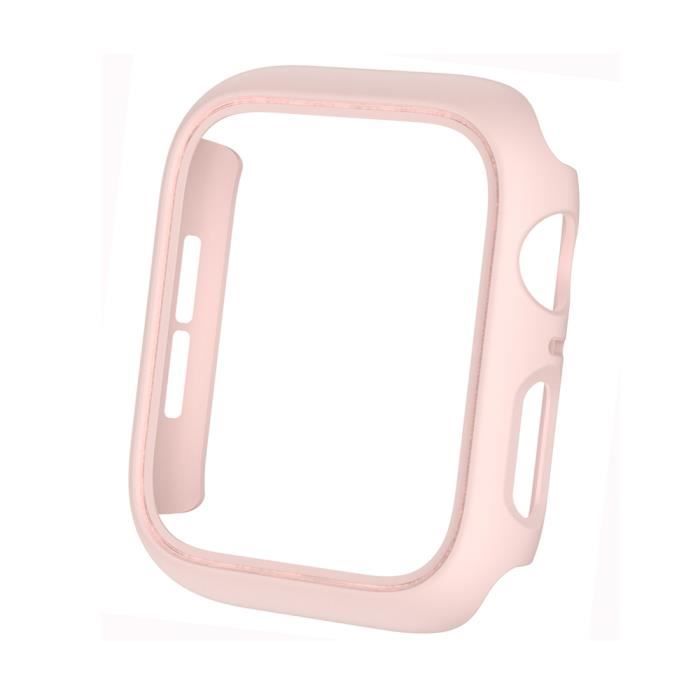 40MM Series SE 6 5 4 - Rose - Coque rigide antichoc pour Apple Watch, cadre de protection pour Iwatch