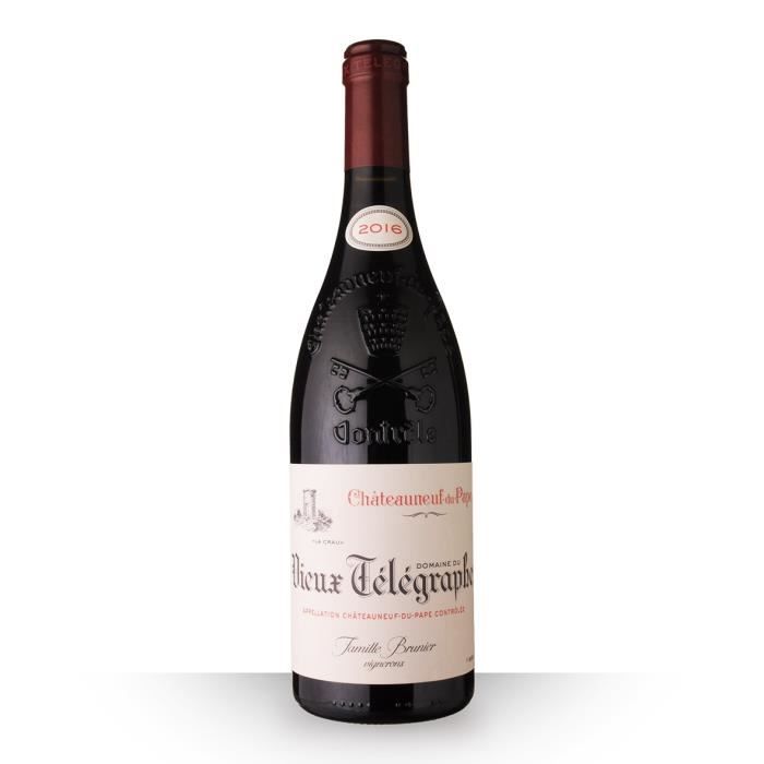 Domaine du Vieux Télégraphe 2016 AOC Châteauneuf-du-Pape - 75cl - Vin Rouge