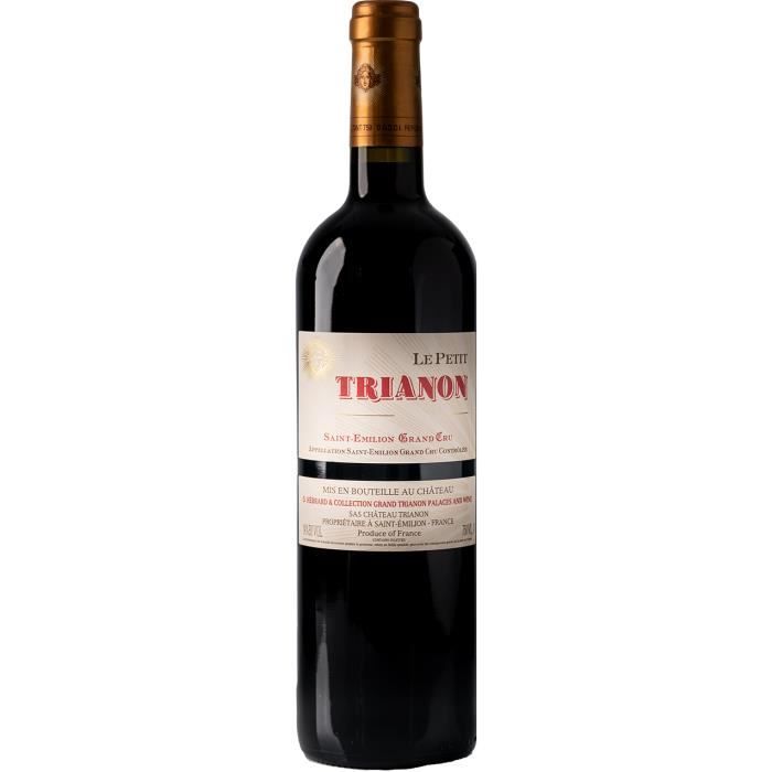 Le Petit Trianon 2013 - vin rouge - Saint Emilion Grand Cru AOC - 1 bouteille.