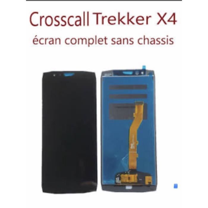 Pour crosscall tactile + Lcd bloc complet trekker x4