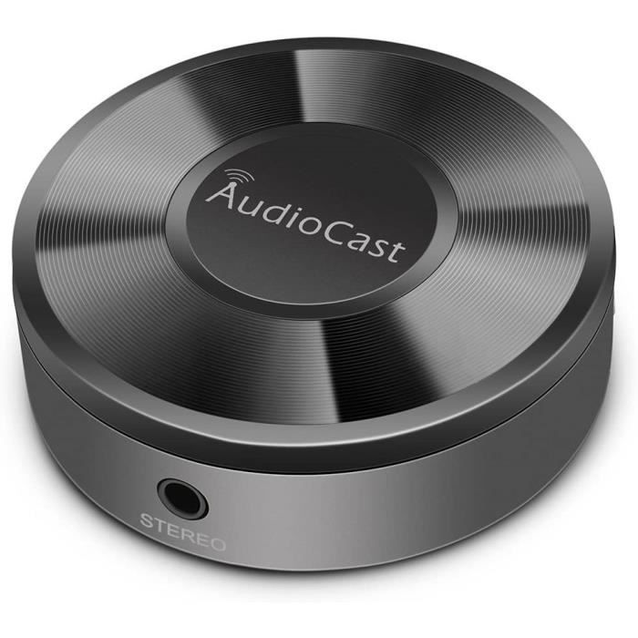 Adaptateur de Musique ACEMAX M5 Audio DLNA Airplay en Streaming Audio vers Les Haut-parleurs Via Le réseau Wi-FI à partir de périphé