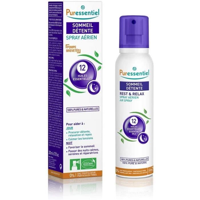 Le repas de bébé Puressentiel - Sommeil Détente - Spray Aérien aux 12 Huiles Essentielles - Aide à calmer les tensions - 476958