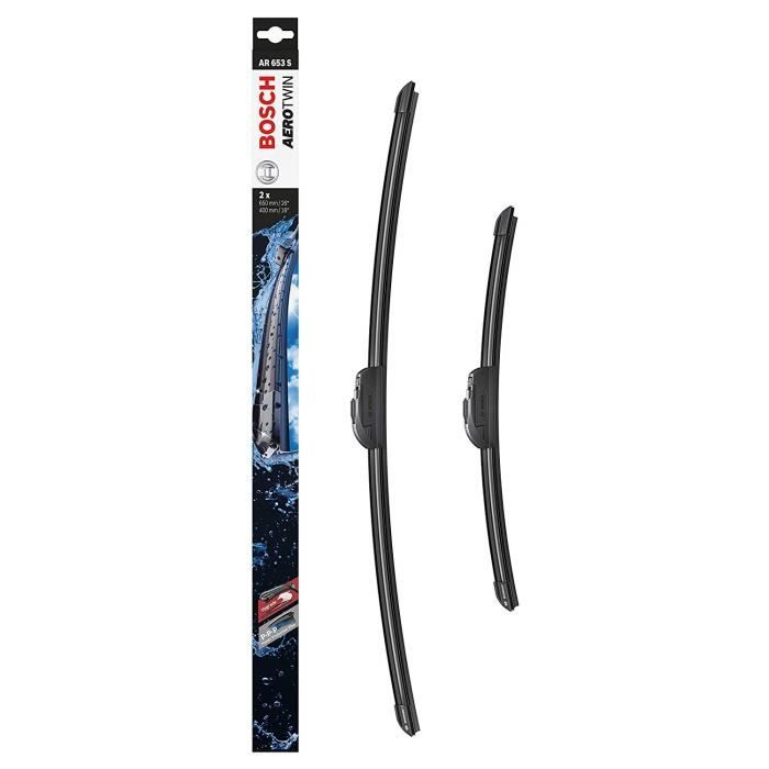 BOSCH AR653S Scheibenwischer Aerotwin Retrofit, Länge: 650-400 mm – 1 Set für Frontscheibe