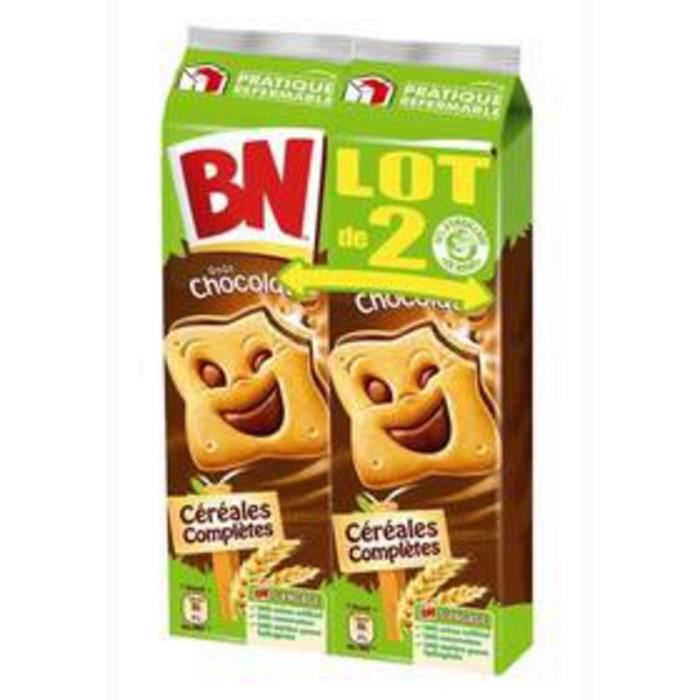 BN Biscuits fourrés gout chocolat - x16 2x 295 g