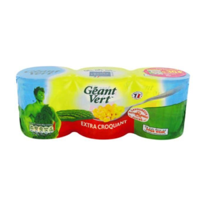 Mais extra croquant 420 g Géant Vert