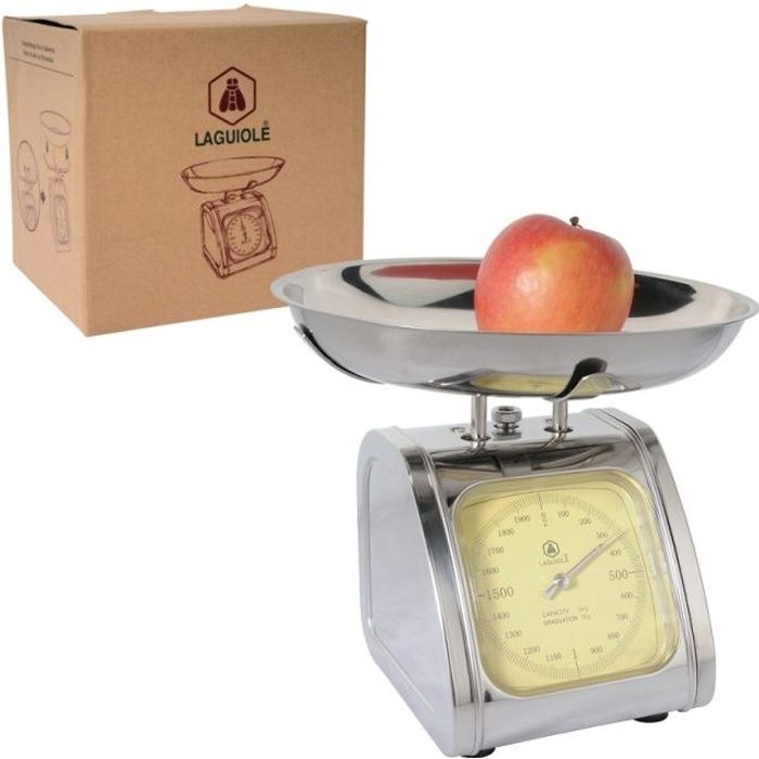BALANCE DE CUISINE MECANIQUE LAGUIOLE INOX