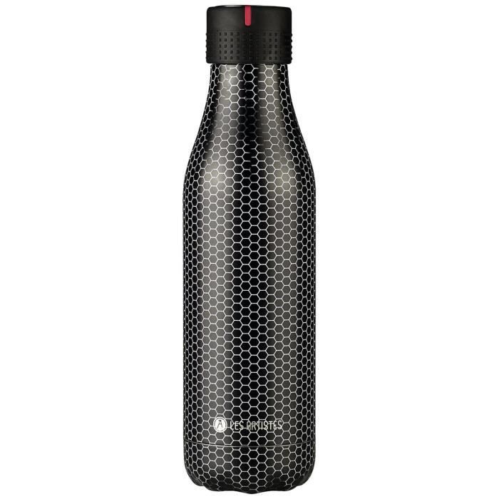 LES ARTISTES-PARIS - Bottle'Up isotherme Métal texturé 50 cl
