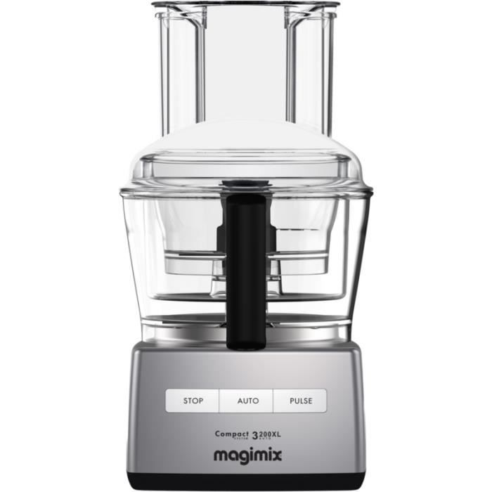 Robot multifonction Magimix Compact 3200 XL Chrome Mat 18371F