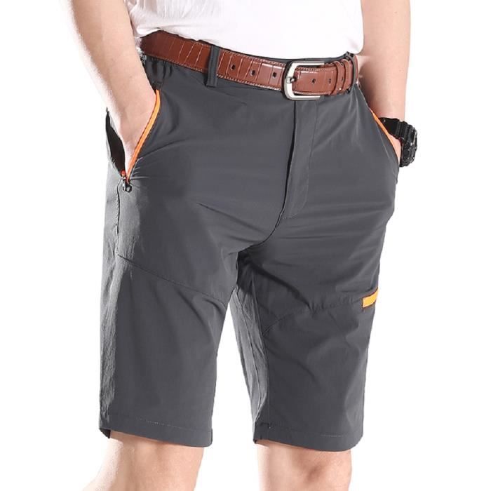 Bermuda à séchage rapide Shorts Hommes cinquième Sport short Leisure Mode En Polyester Europeenne Taille