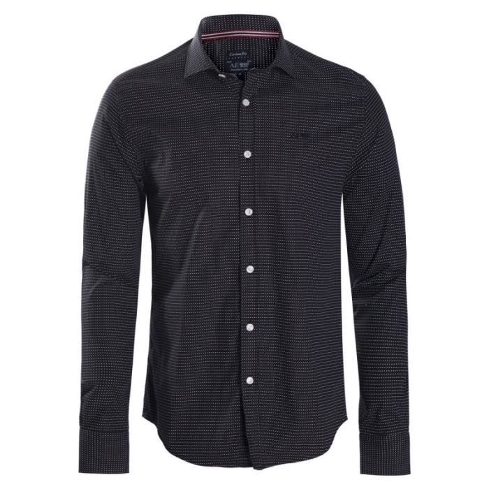 Armani Jeans Chemise Homme Noir