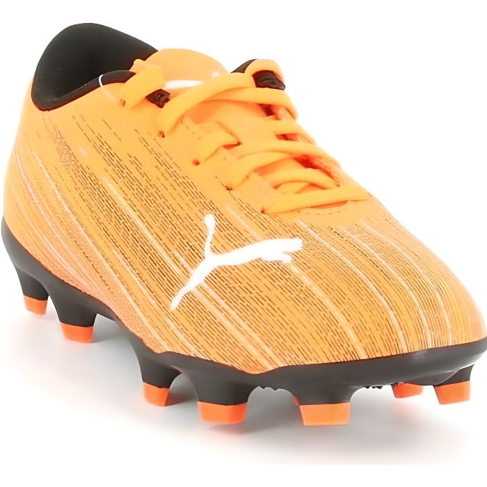 CHAUSSURES DE FOOTBALL POUR ENFANTS PUMA ULTRA 4. FG / AG JR 106100001 ORANGE