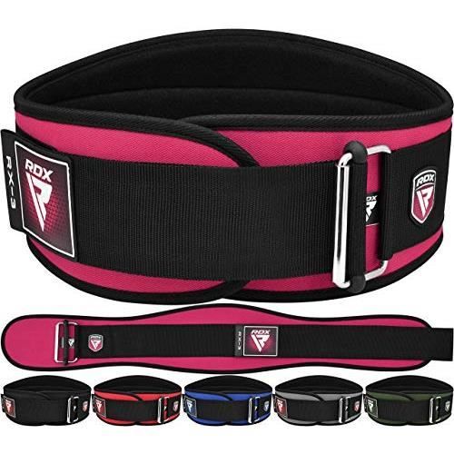 RDX Ceinture de Musculation Powerlifting Fitness, Weight Lifting Belt for Gym, D'entraînement Lombaire Belt pour Deadlifts