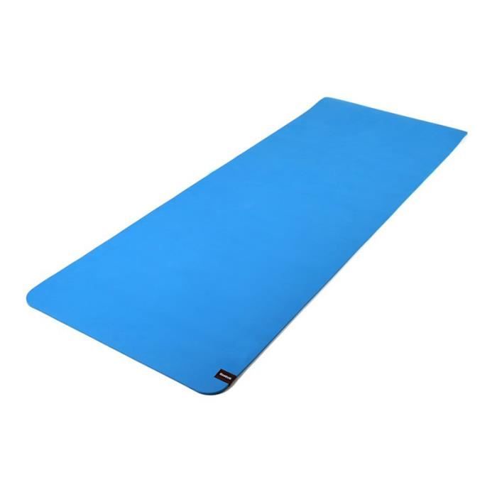 Tapis de yoga Reebok Double Sided 6 mm bleu vert