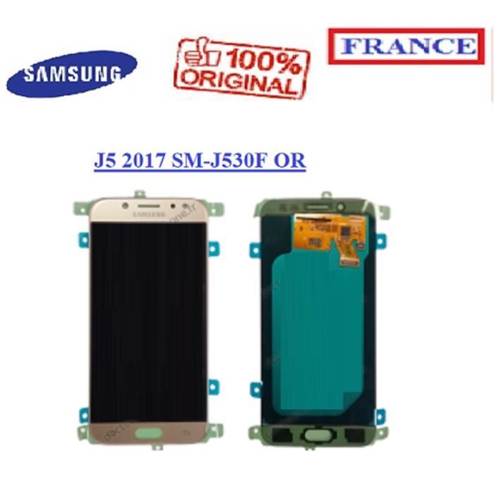 ECRAN COMPLET VITRE TACTILE + LCD SAMSUNG GALAXY J5 2017 SM-J530F SM-J530FN ORIGINAL