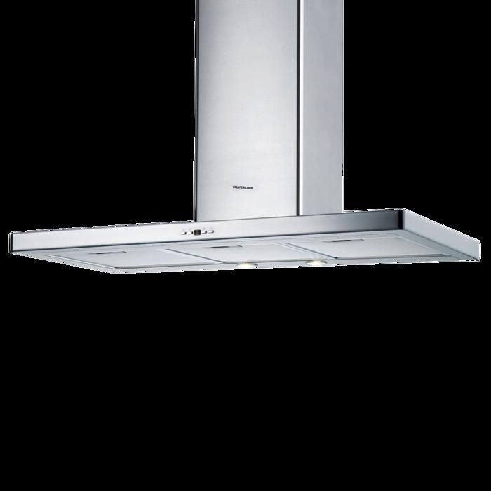 Hotte cuisine Silverline murale OPALE inox 90 cm Cuisissimo