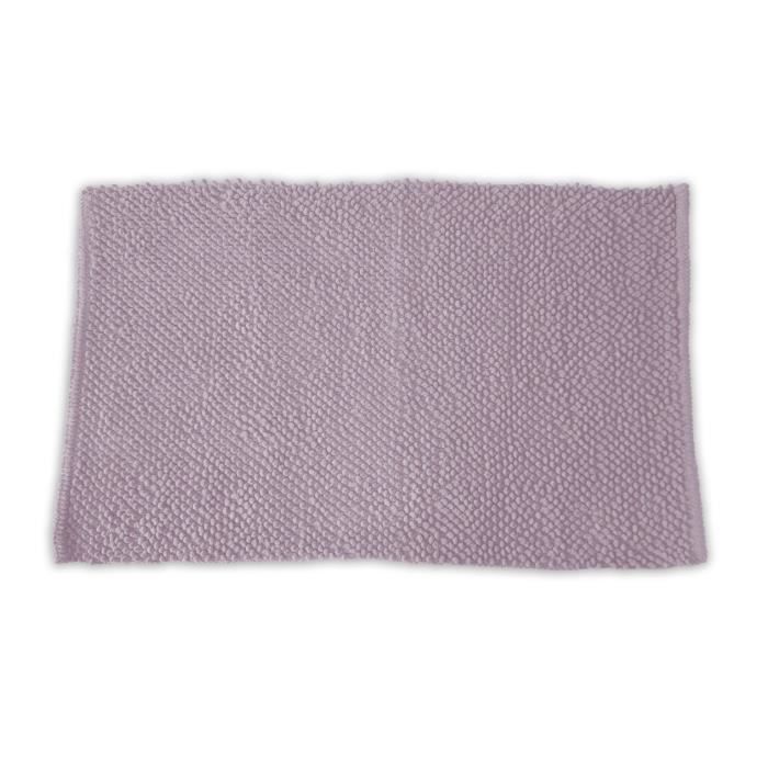 TODAY Tapis de bain Bubble - 50 x 80 cm - Poudre de lilas