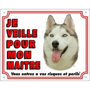 Vadigran Panneau Husky Sibérien