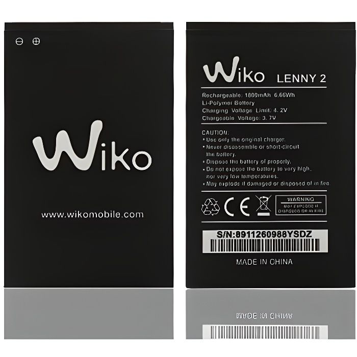 Batterie Wiko Lenny 2 - Batterie D' Origine Wiko