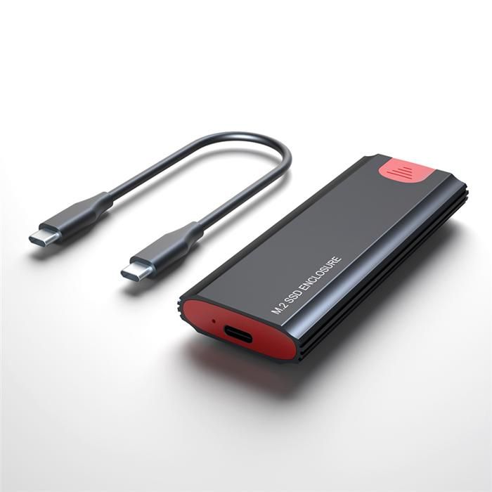 Boîtier SSD NVME Vers USB 3.1 Aluminium - Compatible M/B/M+B Key, Pour Formats 2230 à 2280, 4To Max