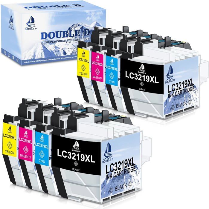 Paeolos 3219XL Remplacer Pour Brother LC3219 XL LC3217 Cartouches D'encre Pour Brother MFC
