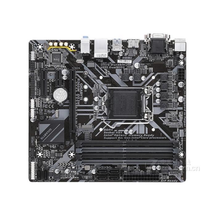 Carte mère GIGABYTE B360M DS3H Intel B360 Socket LGA1151 4xDDR4 SDRAM 64GB Micro ATX - Gigabyte