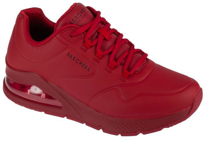 Baskets Sneakers Homme Rouge Skechers Uno 2