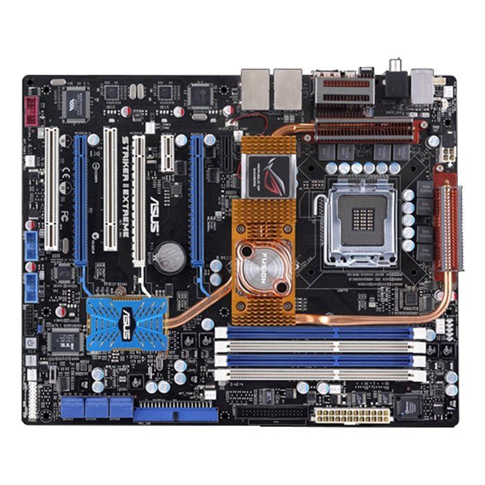 Carte mère ASUS Striker II Extreme NVIDIA nForce 790i Ultra SLI LGA 775 4xDDR3 8GB ATX - Asus