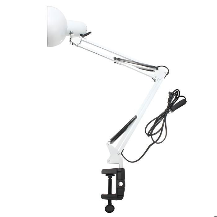 Lampe de bureau - OKUMGGYJ - Bras pivotant flexible - Éclairage blanc - Design moderne