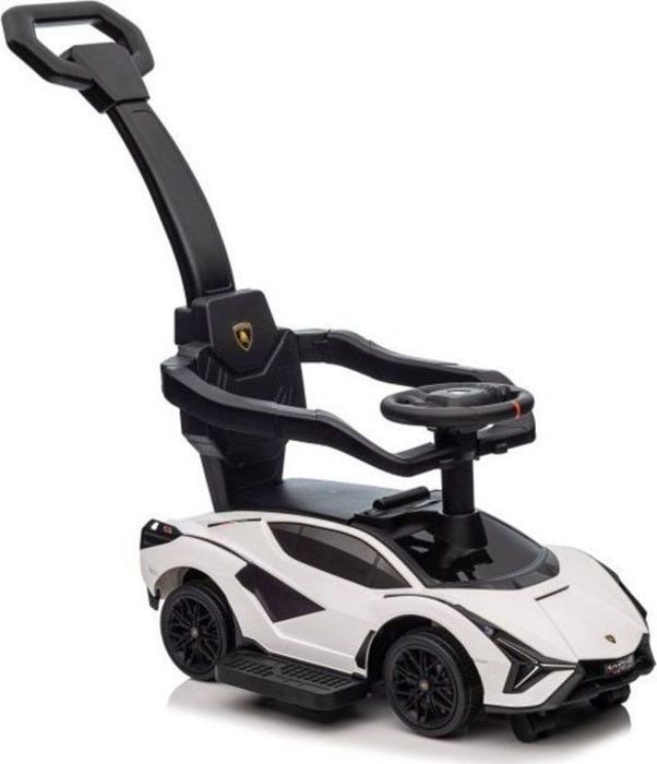 Vehicule porteur Lean cars - 13574 - Porteur avec Poussette Lamborghini QLS-996T Blanc