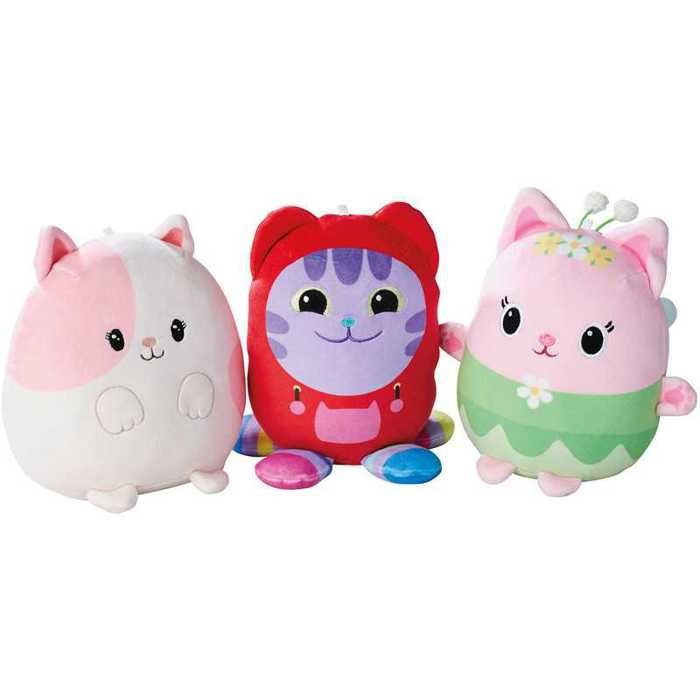 Peluche Squishy - SIMBA - Gabby - 20 cm - Rose clair - Douceur tactile