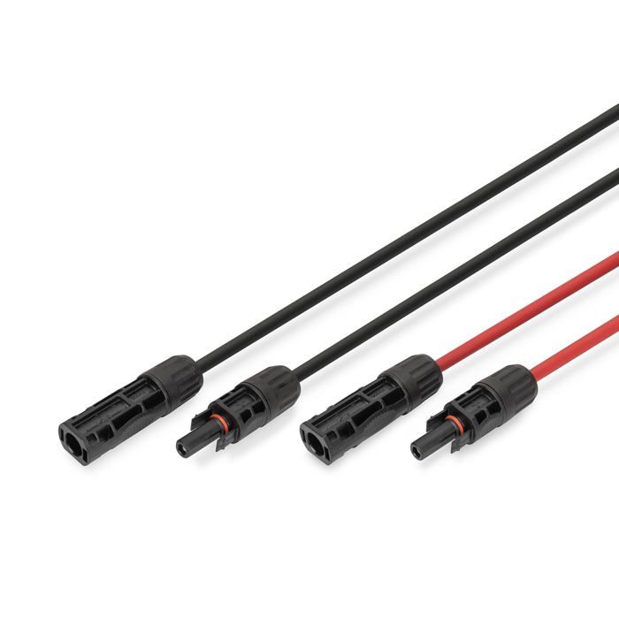 Kit de rallonge solaire - DIGITUS - DK-SCEC66-0150 - 15m - MC4 - IP65/68 - UV & intempéries