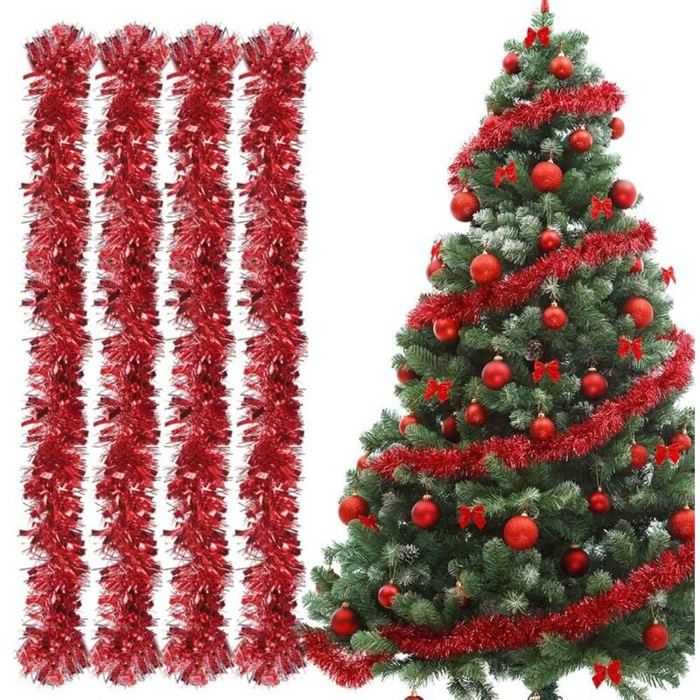 Tinsel De Guirlandes, Guirlande Tinsel Métallique Décorations Tinsel De Guirlandes, Guirlande Tinsel Métallique Décorations