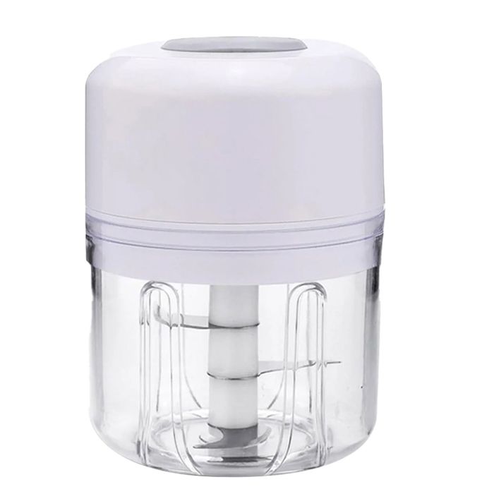 Broyeur à glace électrique blanc - Outil de cuisine ménager - Zurabini