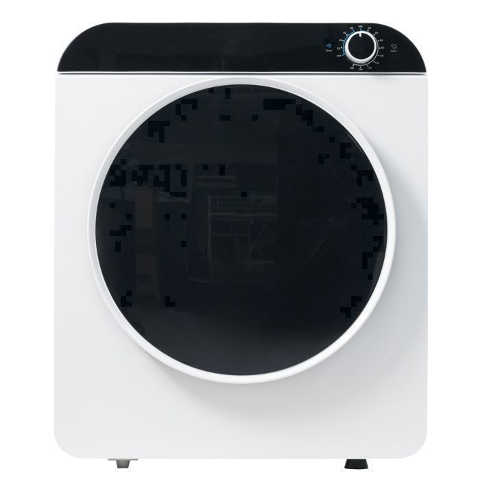 Sèche linge à évacuation mural- EDENDIRECT- 3 kg 830 W -4 programmes -protection contre la surchauffe -Classe énergétique G -Blanc