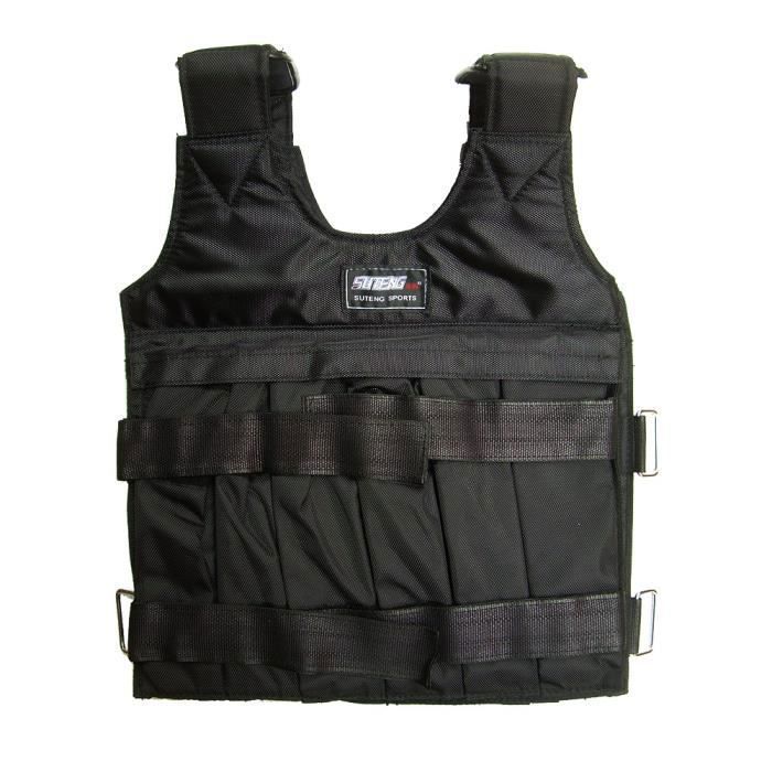 Gilet lesté / gilet dentraînement de course / entraînement de force - BEARWIN - et dendurance / poids max : 10 kg sans plomb