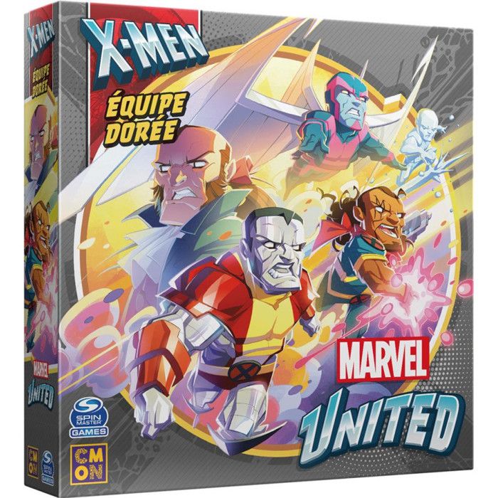 Extension Marvel United Équipe Dorée Jeu de société Cdiscount Jeux Jouets