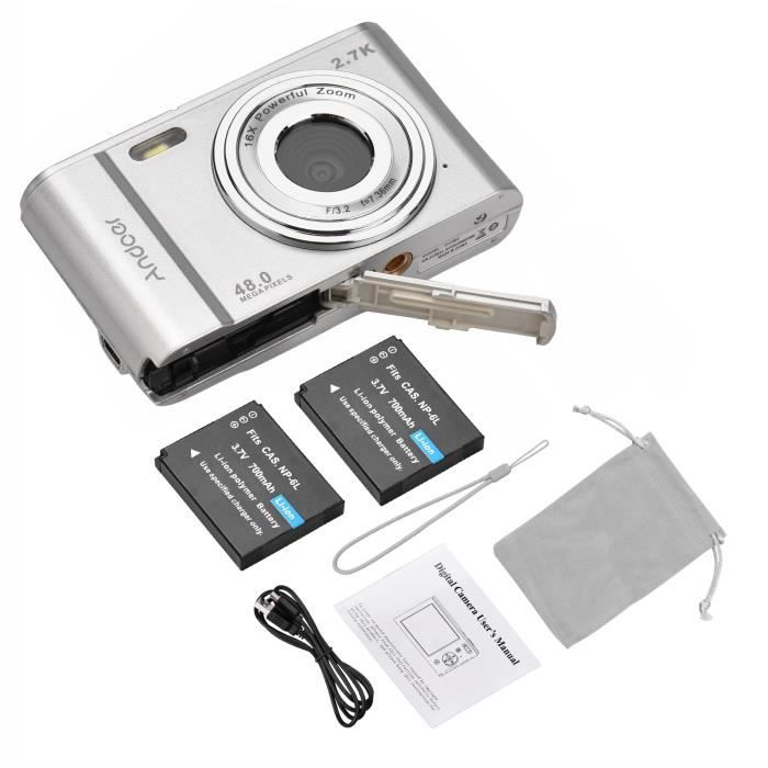 Appareil photo nuérique pour la photographie VJIANGER FHD 1080P Caéra