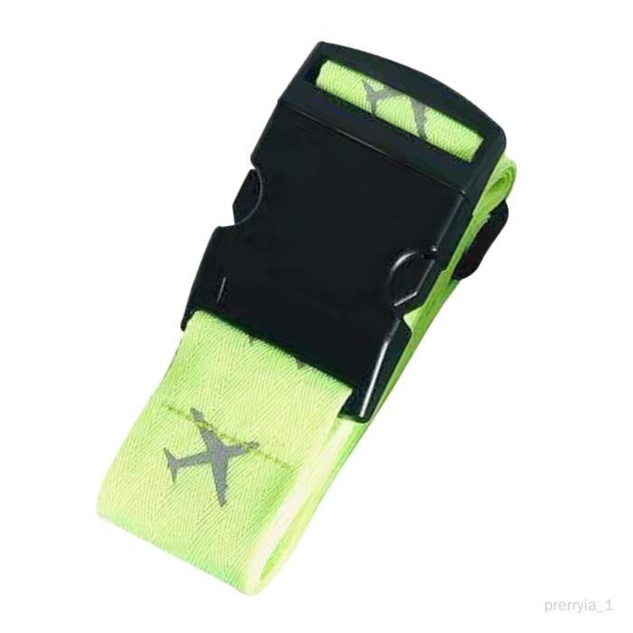 Lot De 2 Sangles à Bagages Réglables Pour Attacher Les Bagages Ensemble Noir Type T Normal 74616136