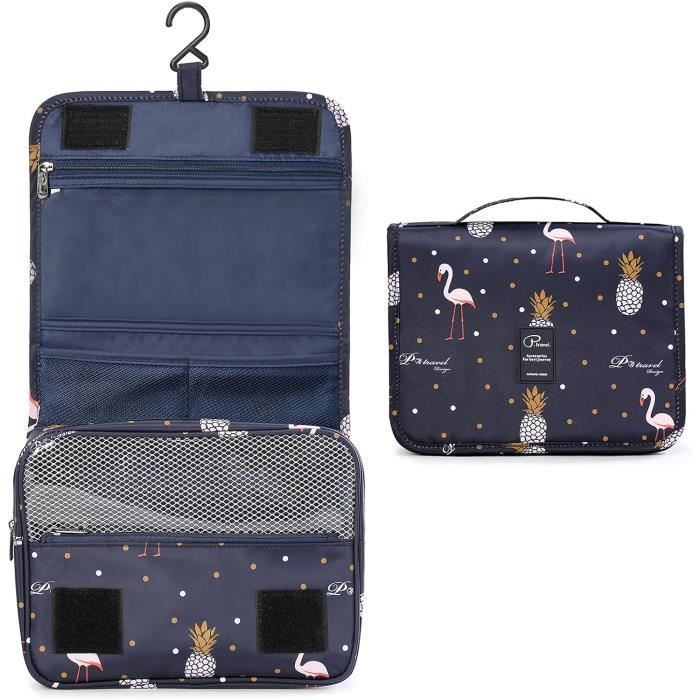 Trousse De Toilette Voyage Femme 27x20 Cm - Sac Organisateur Cosmétique