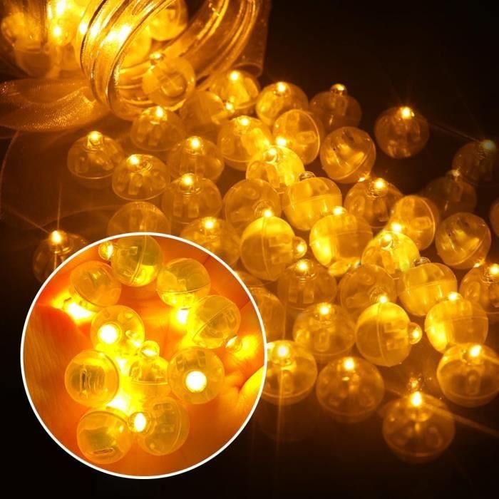 Lot De 22 Mini LED AUAUY – Blanc Chaud – 1,5 Cm – Piles Bouton Incluses – Pour Maison De Poupée, Fête